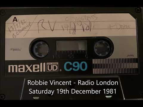 Robbie Vincent - Radio London Saturday Show - 19th December 1981