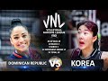 Dominican Republic vs Korea | Women's VNL 2023