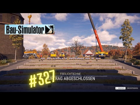 Bau Simualator #327 I die Bühne steht