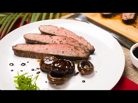 Homemade Steak - TERIYAKI MUSHROOMS AND STEAK | Recipes.net - YouTube