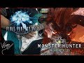 MHW FF XIV Behemoth Battle Theme Torn From The Heavens VGmPeeta
