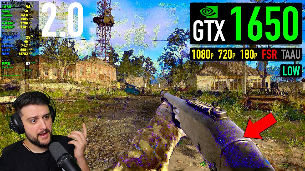 GTX 1650 - STALKER 2: Update 2.0 - Why Is It BLUE?!?