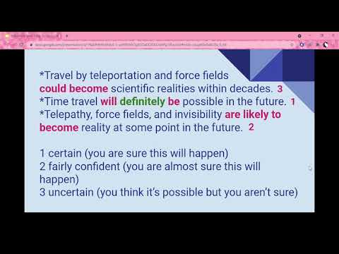 EE2 - Unit 7 - Future Speculations