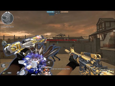Crossfire NA 2.0 : M4A1 Glorious Phoenix - Hero Mode X - Zombie V4
