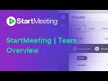 StartMeeting | Team Overview