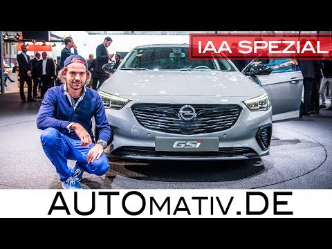 Opel Insignia GSi (2017) im Review - erste Sitzprobe | IAA 2017