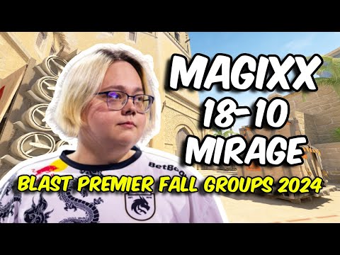 CS2 POV | Spirit magixx (18/10) vs OG (Mirage) BLAST Premier Fall Groups 2024