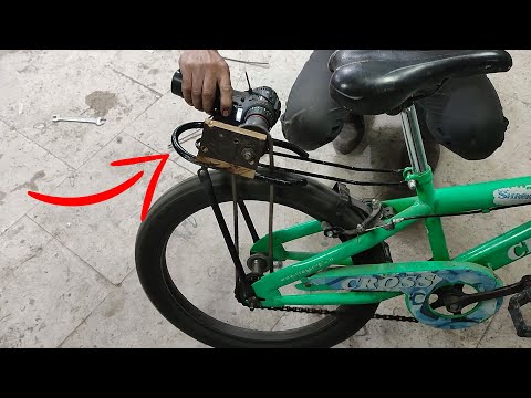 Drill-Powered Electric Bike for Kids – DIY Experiment!
