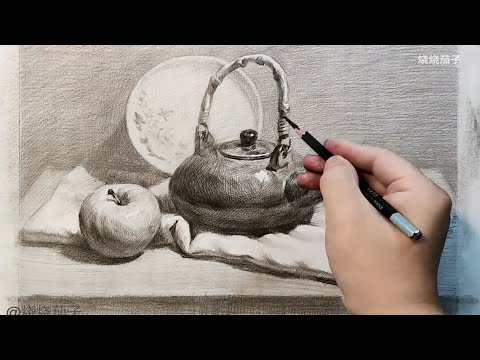 Still life Drawing in pencil