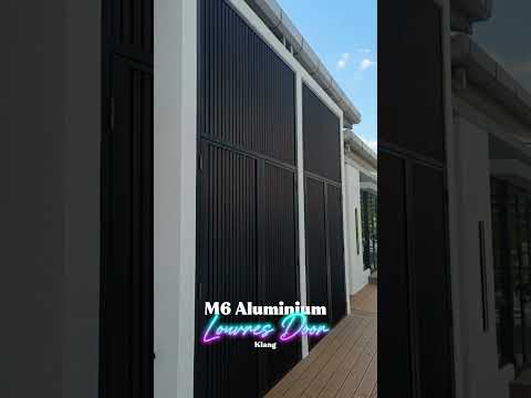 M6 ALUMINIUM LOUVRES DOOR @ KLANG