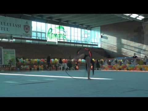 Memorial Gineta Stoenescu - Iasi - 26.11.2011 - Ana Tverdohleblenco - Olimpia - Moldova.wmv