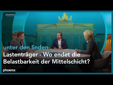 unter den linden: "Lastenträger - Wo endet die Belastbarkeit der Mittelschicht?"
