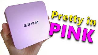 Geekom A6: A Powerhouse Mini PC Now in Pink!
