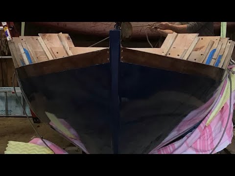 Building the Haven 12 1/2 sailboat episode 2@boxesnboats