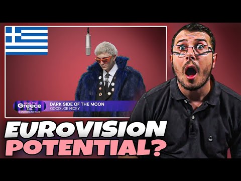 Reacting to Good Job Nicky – Dark Side of the Moon 🇬🇷 | Sing for Greece 2026