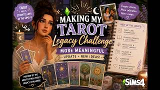 soul tarot meets #mightyfinch legacy challenge | SJ April Update [PATREON EXCLUSIVE]