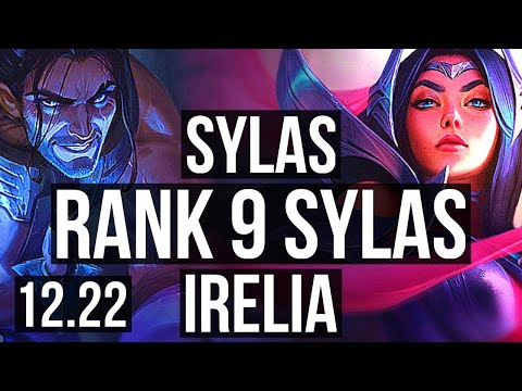 SYLAS vs IRELIA (MID) | 6/0/5, Rank 9 Sylas, Dominating, Rank 29 | KR Challenger | 12.22