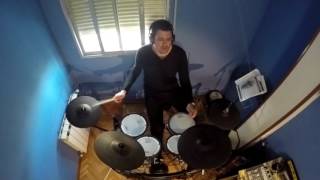 Duel with the devil- Transatlantic Drum cover