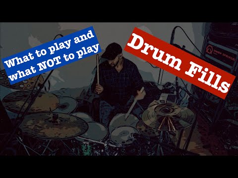 DRUM FILLS 101 (Beginner/Intermediate/Pop/Rock Fill-In Lesson)