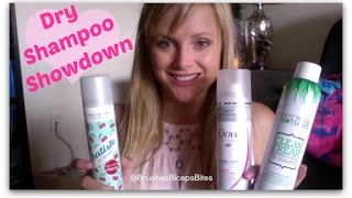 Dry Shampoo Showdown- Dove, Batiste, & Not Your Mothers