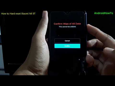How to Hard reset Xiaomi Mi 9T