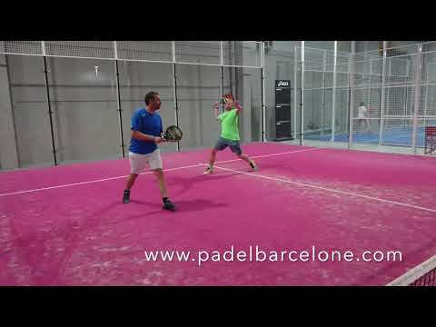 STAGE DE PADEL À BARCELONE pour François, JB, Jerome et Micka