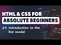 HTML CSS For Absolute Beginners The Box Model Width Height Inline Size Block Size