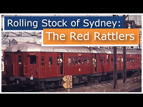 Rolling Stock of Sydney: The Red Rattlers (Standard, Tulloch and Sputnik Suburban Stock)