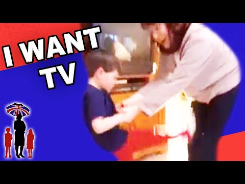 Bored Kids Watch TV all Day Long | Angry Kids | Supernanny