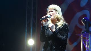 Caroline Grace performs live at the 2018 Newcastle Winter Festival