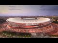 Due anelli incrociati e luci rosse e blu: il progetto Manica Sportium per San Siro Due anelli incrociati e luci rosse e blu: il progetto Manica Sportium per San Siro