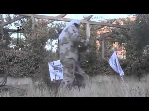 استهداف  قوات النظام بقذائف الهاون من قبل حركة حزم في البريج في محافظة إدلب