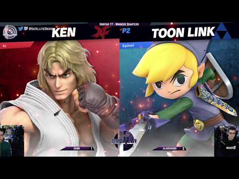 DAMN. (Ken) vs. JojoDaHobo (Toon Link) - Orbitar 77 - Winners Quarters [Bad audio]