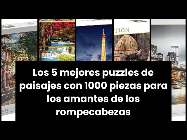 Vídeo relacionado con Rompecabezas de 1000 piezas, puesta del sol en la costa de Adeje Tenerife España para adultos afición decoración del hogar bricolaje