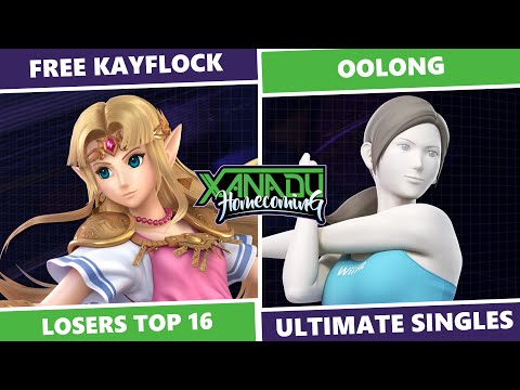Xanadu Homecoming Finale: Losers Top 16 - Free Kayflock (Zelda) Vs. Oolong (Wii Fit Trainer) SSBU