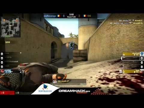 DreamHack Bucharest 2013 - CS:GO - Ro qualifier - Grand Final - IGG vs myRevenge E.V. - match#3