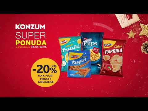 Konzum Super ponuda! 31.12. - 03.01.