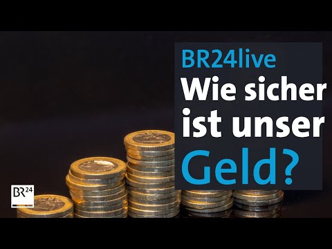 BR24live: Inflation und Strafzinsen - Wie sicher ist unser Geld? | Münchner Runde