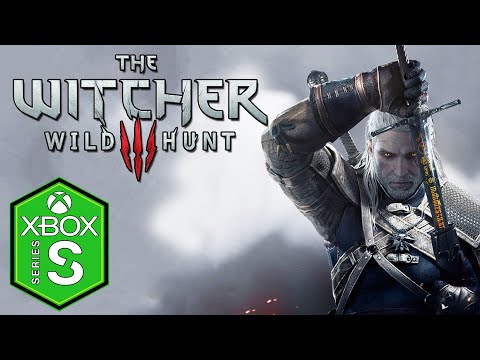 Part of a video titled The Witcher 3 Xbox Series S Gameplay Review - YouTube