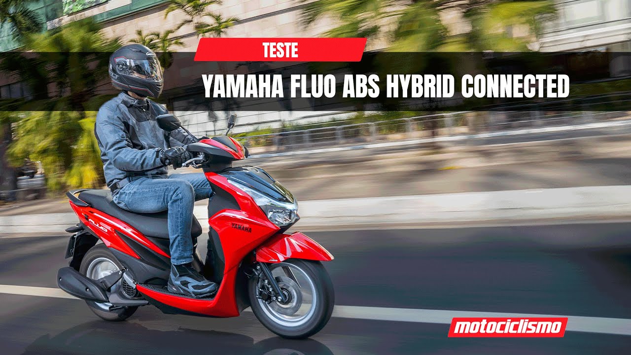 Yamaha Fluo ABS Hybrid Connected | Teste: Vale a pena o novo scooter híbrido?
