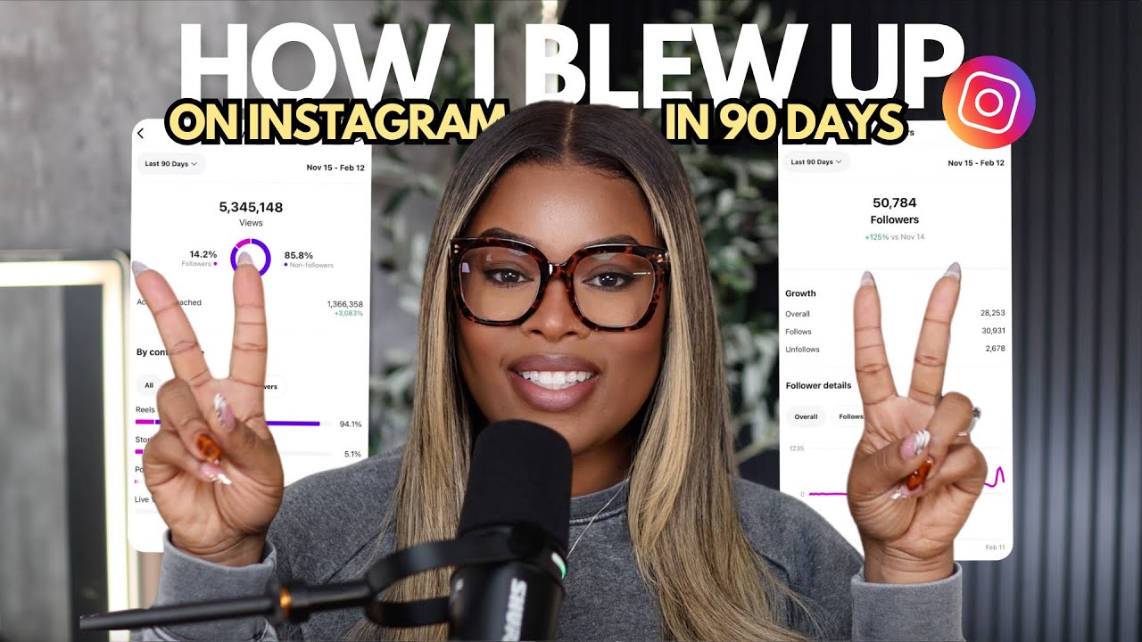 How to Grow On Instagram in 2025? My 30K Follower Growth Strategy Blueprint is HERE!!