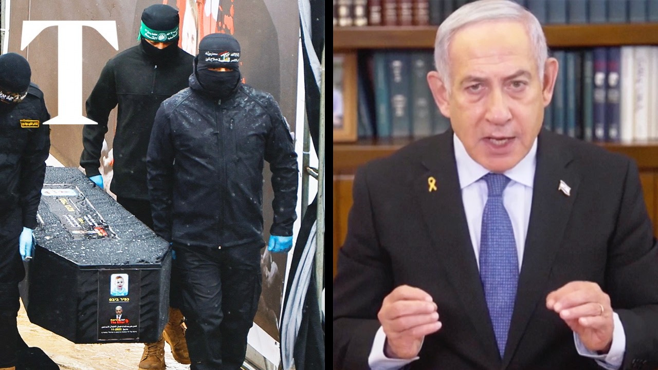 Netanyahu vows to "annihilate Hamas" after hostage deaths