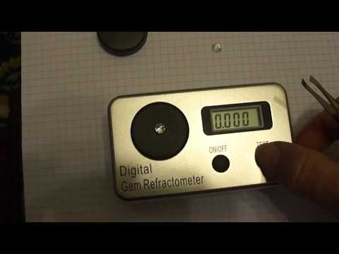 Digital gemstone refractometer problems