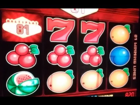Live play on Multiplay 81 slot machine - quick hit