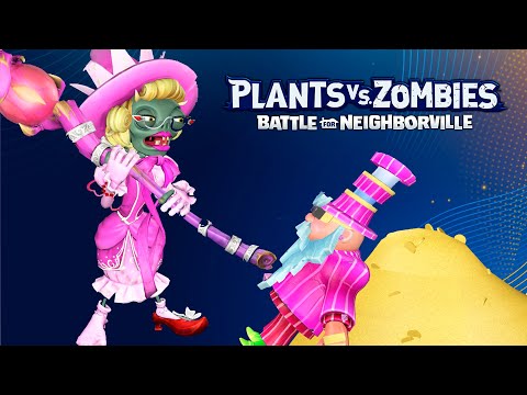 Fairy Step-Oddmother VS Rux in Plants vs Zombies Battle for Neighborville