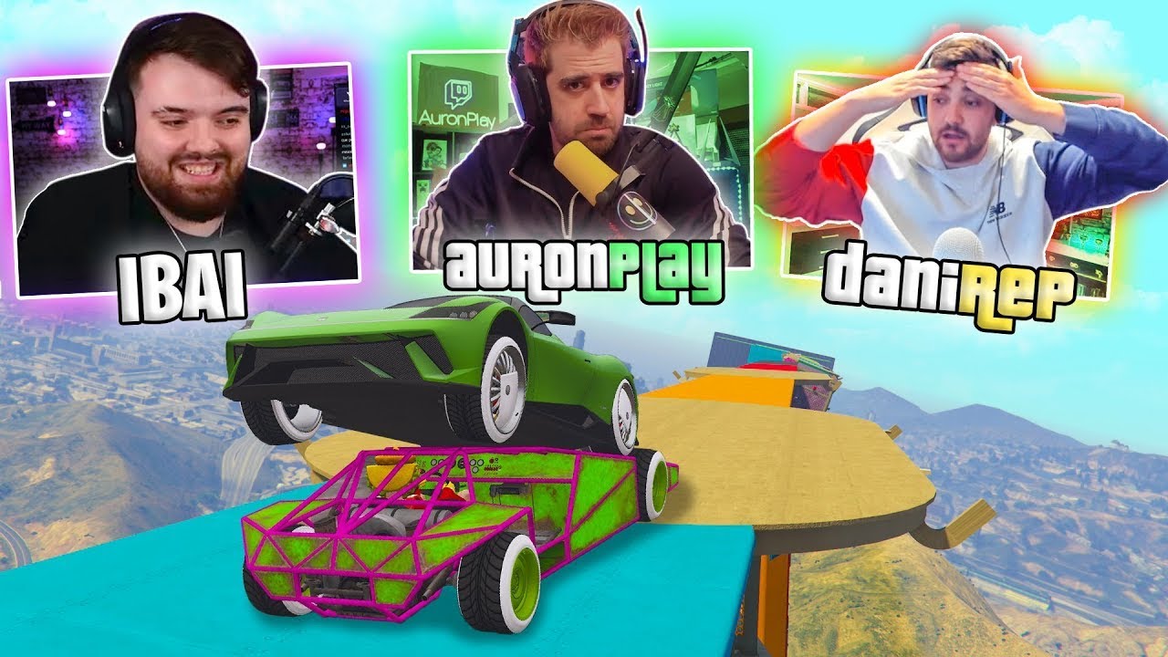 CARA A CARA! IBAI Y AURONPLAY ME VACILAN!! - GTA 5 ONLINE