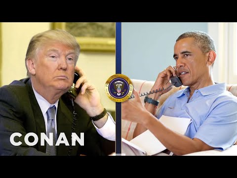 Trump Calls Obama To Complain About Nordstrom | CONAN on TBS
