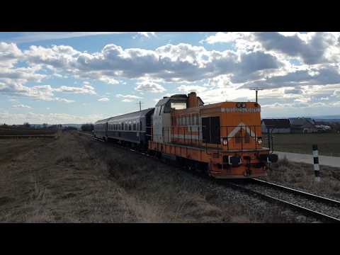 Tren R5625 Suceava - Putna iese din Tibeni - 21.02.2020