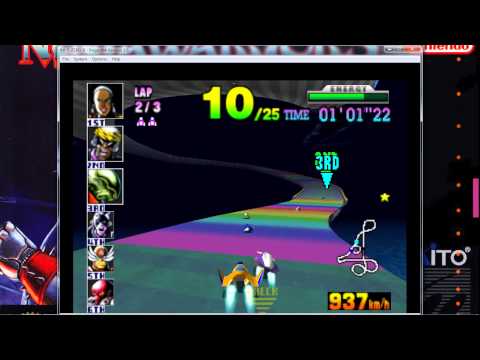F-Zero X - Rainbow Road - Master - N64