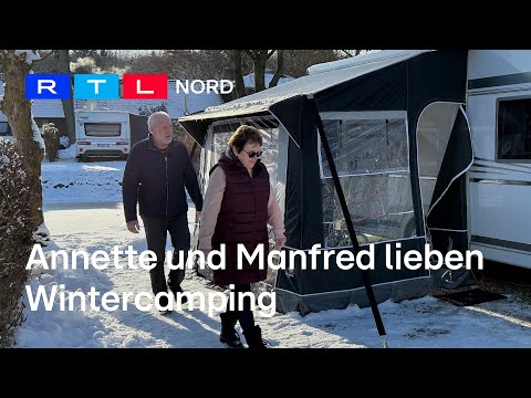 Diese Wintercamping-Fans lassen sich von der Kälte nicht abschrecken